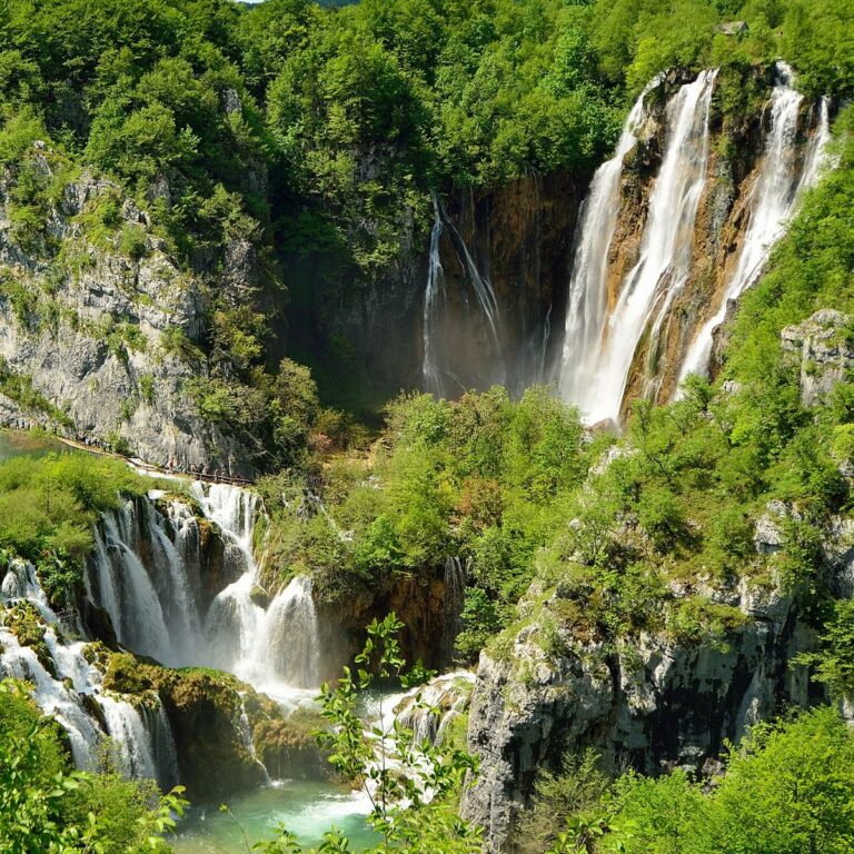 Springtime at the Plitvice Lakes National Park