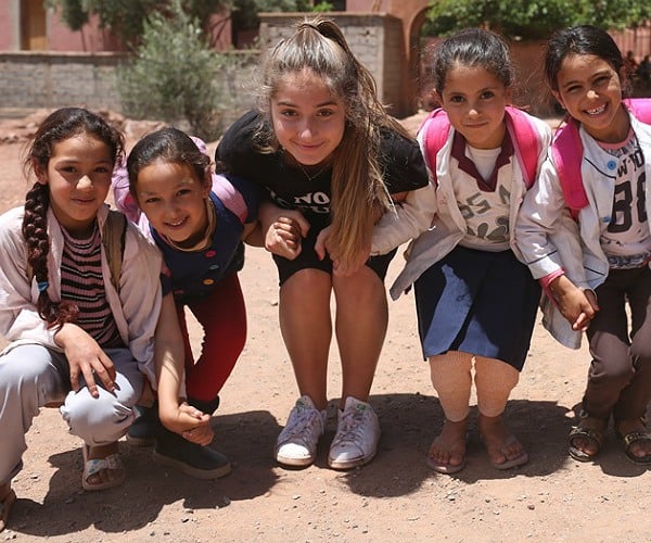 Luxury family volunteer vacation Morocco