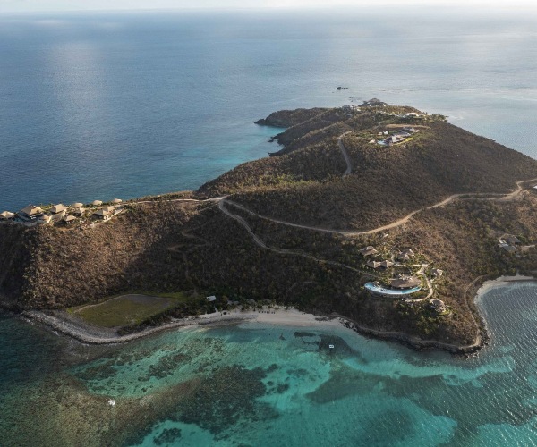 Richard Branson’s new private island in the British Virgin Islands